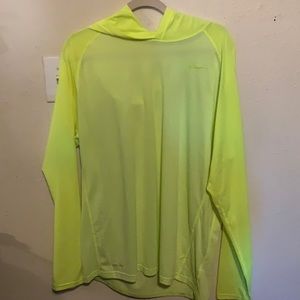 Men's Neon Green Long Sleeve Shirt